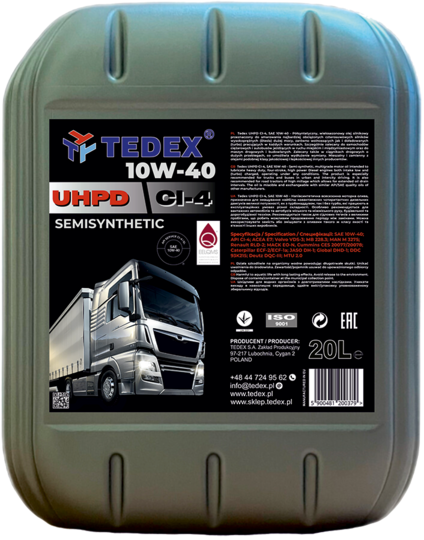 Моторна олива Tedex UHPD CI-4 SAE 10W-40